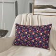 thumbnail image 5 of Xecao Skull mushroom for Decorative Throw Pillow Case for Couch,Sofa or Bed Set,Pillow Cover for Sofa Home Decor Ideal Gift-16"x24", 5 of 6