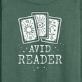 thumbnail image 3 of Instant Message - Tarot Avid Reader - Women's Lightweight French Terry Long Sleeve Shirt, 3 of 6