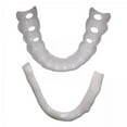 thumbnail image 1 of lionlar 5xSoft Silicone Denture Teeth Veneers Temporary Fake Teeth Lower Bottom 5 Pcs, 1 of 9