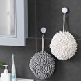 thumbnail image 3 of relayinert Soft Hanging Cleaning Cloths Super Absorbent for Kitchen Quick-Drying Gray 17x17x2cm 1Set, 3 of 6