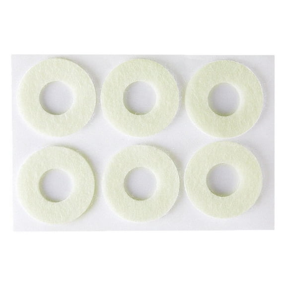 6 Count Felt Corn Callus Remover Cushions Pressure Foot Care , Round