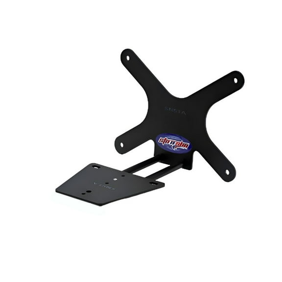 STO N SHO Front License Plate Bracket Compatible with 2015-2023 Dodge Challenger NON WIDE BODY  with adaptive cruise (SNS1a)