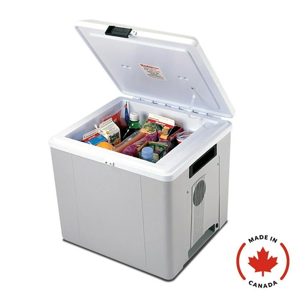 Koolatron 12V Electric Cooler/Warmer, 27L (29 qt) Thermoelectric Car Fridge, Portable Mini Fridge, Gray