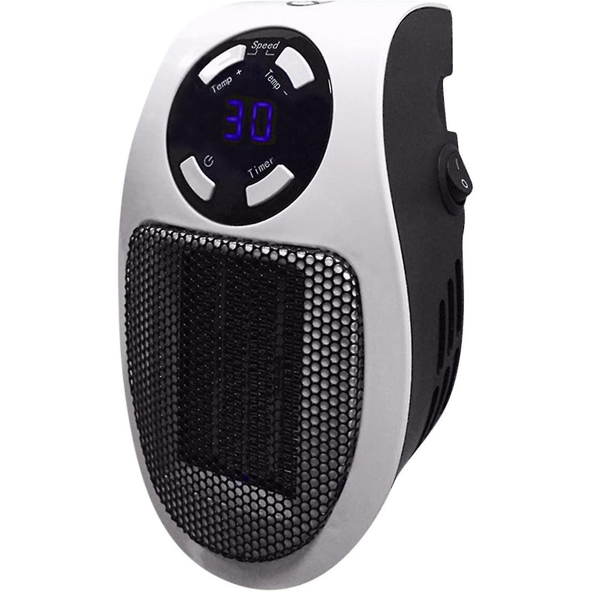 Heatzo Wall Outlet Electric Space Heater 500w Ceramic - Walmart.com