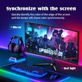 thumbnail image 3 of EFEMF-Monitor LED Backlights, LED Strip Light Sync with Screen Color/Music, Computer Light Bar Behind Screen, for PC/Mac, LEDs for Desk Gaming, USB Interface,Software Control (32 inch), 3 of 4
