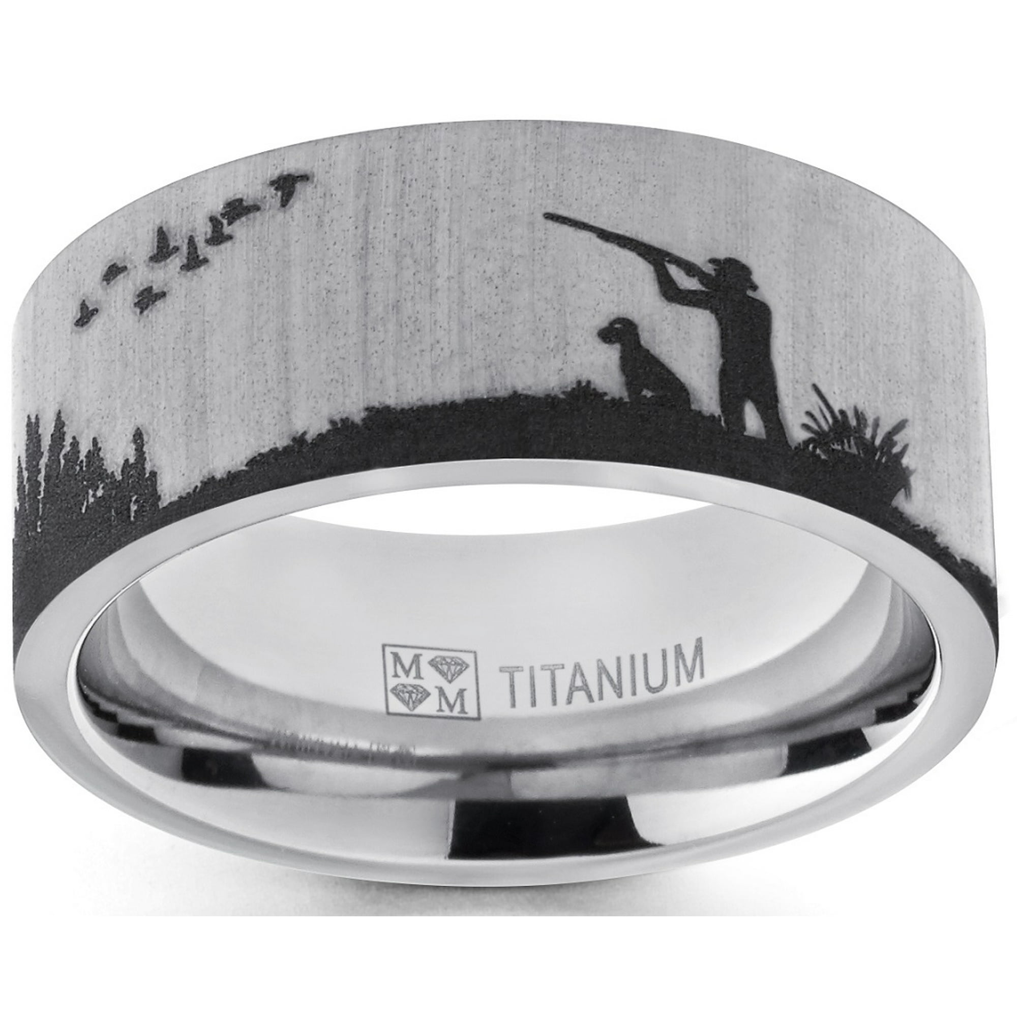 Duck wedding band hot sale