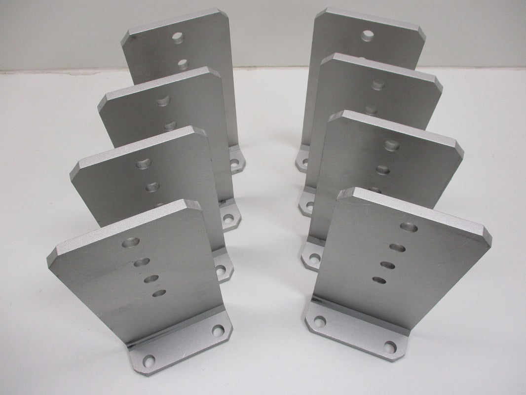 Motors 8 Vertical adjustable Boat Trailer Bunk Bolster L Brackets 5" by 8" Aluminum Auto Parts