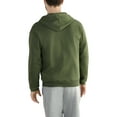 thumbnail image 3 of Fruit Of The Loom - Sudadera/ chaqueta con cremallera y capucha Modelo Lightweight hombre caballero (Verde botella), 3 of 4