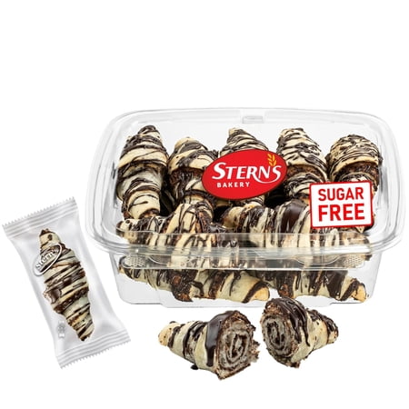 Sugar Pastries | Chocolate Croissant Chocolate Babka Bread | Breakfast Pastry | Dairy Nut | Preservative | Unique for Holidays Birthdays | 10 oz Stern’s