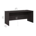 thumbnail image 2 of Bureau sans caisson 65L Ridgeley de Bestar, érable graphite, 2 of 5