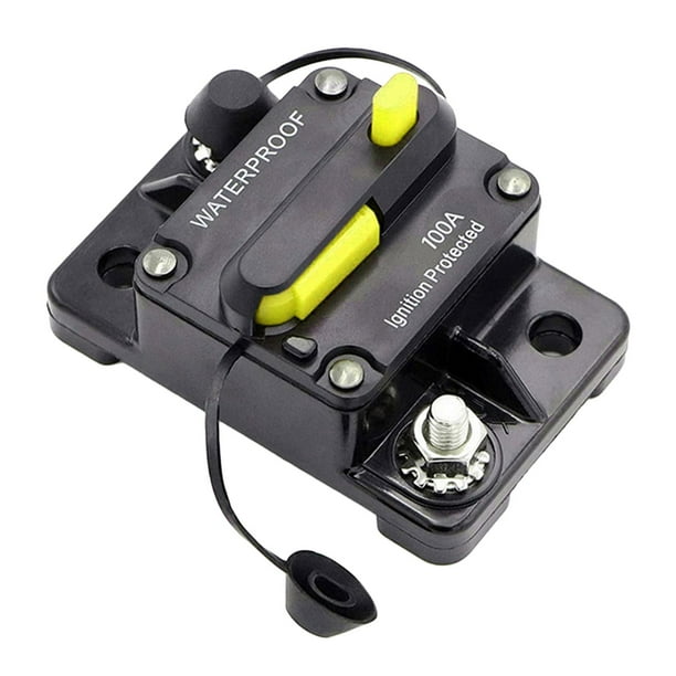 Disyuntor de 30-300 AMP para sistema de audio, montaje en superficie conmutable para automóvil 100A