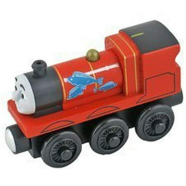 Replacement Part for Fisher-Price Thomas & Friends Wooden Railway James' Fishy Delivery - BDG57 ~ Replacement Red Train ~ Fishy James Engine