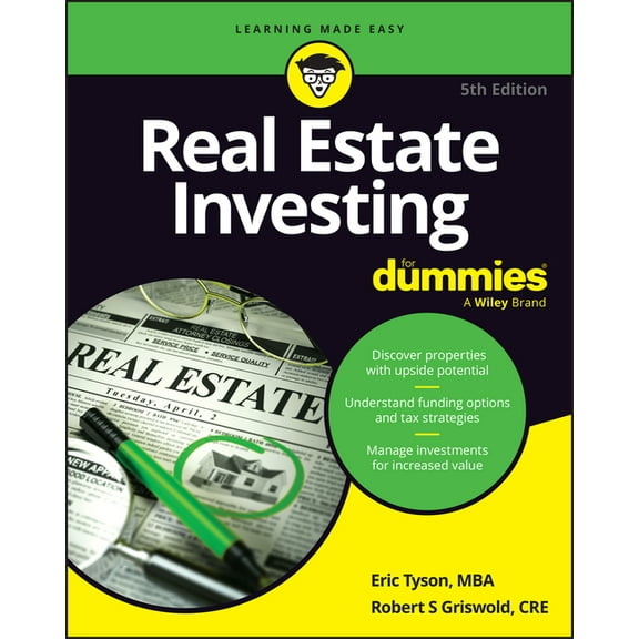 Real Estate Investing for Dummies, (Paperback)