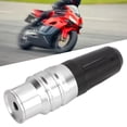 thumbnail image 1 of Protector deslizante del marco del tubo de escape de la motocicleta Protector contra choques barra de varilla anticaída Universal plateada Jadeshay  A, 1 of 9