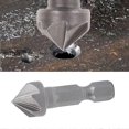 thumbnail image 1 of 6 Flute Countersink Drill Bit 90 Degree Point Angle Chamfer Cutting Woodworking Opener Countersink Tool Power Tool accessories, 1 of 4