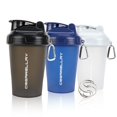 thumbnail image 1 of CREAWELLAY Paquete de 3 botellas cocteleras para mezclas de proteínas, botella pequeña coctelera de proteínas de 17 oz con asa, vasos coctelera de gimnasio con bola de mezcla para preentrenamiento, si, 1 of 5