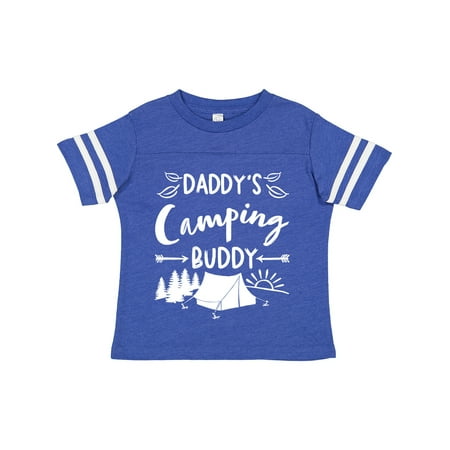 

Inktastic Daddys Camping Buddy Gift Toddler Boy or Toddler Girl T-Shirt