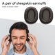 thumbnail image 1 of Sheepskin Replacement Ear Cushions for ATH M50x M20 M40 M40x Headphones Ear Pads, 1 of 7
