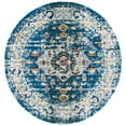 thumbnail image 5 of SAFAVIEH Madison Trenton Vintage Traditional Area Rug, Dark Blue/Light Blue, 6'7" Square, 5 of 10