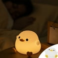 thumbnail image 1 of Lampe de Table à DEL Veilleuse, Lampe Canards en Silicone, Rechargeable par USB, Luminosité Réglable, Fonction Minuterie, Portable, pour Chambre, Chambre d'Enfants, Éclairage d'Ambiance, Cadeau Décoratif Cadeaux des Fêtes, 1 of 9
