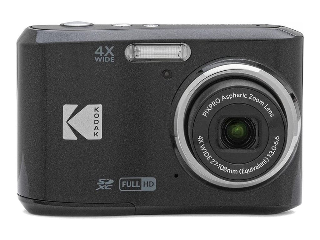KODAK PIXPRO Friendly Zoom FZ45-BK - Digital camera - compact - 16.0 MP - 1080p / 30 fps - 4x optical zoom - (Black)