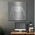 thumbnail image 5 of Luxe Metal Art 'Modern Farm Horse II' by Linda Woods, Metal Wall Art, 36"x36", 5 of 9