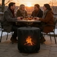 thumbnail image 6 of 29.1x23.6 Inch Heavy Duty Fireplace Cover, Fireplace Stove Protector with Drawstring for Indoor Outdoor Use, Dust Cover with for Home Patio and Camping, 6 of 6