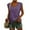 Purple, variant on Casual Loose Fit Basic Tank Tops Womens Cap Sleeve T-Shirt Vest