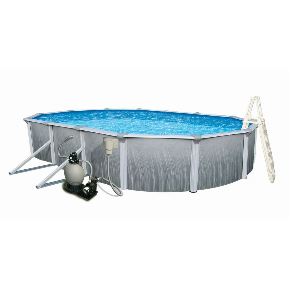 blue wave rugged steel pool
