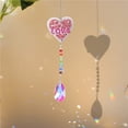 thumbnail image 3 of DIY 5D Diamond Painting Rainbow Maker Wind Chime Light Catcher (Amor) Tmvgtek Oficina Multiescena Multifunción, 3 of 9