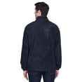 thumbnail image 2 of Harriton Tall 8 oz. Full-Zip Fleece (M990T) Navy, XLT, 2 of 3