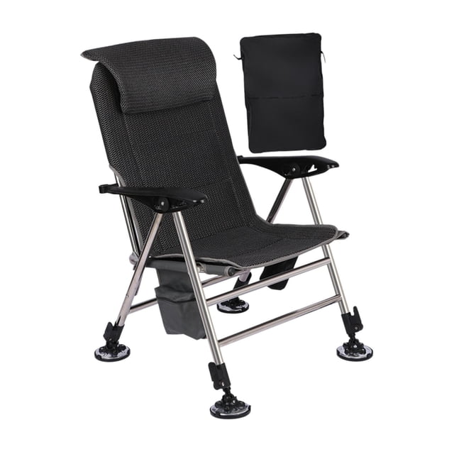 Silla de pesca Ciclismo Camping Pesca Muebles elegantes Concierto Picnic Taburete con bolsa de transporte