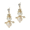 thumbnail image 2 of Snowman Holiday Earrings, 2 of 2