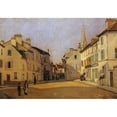 thumbnail image 3 of Sisley, Alfred 24x18 Black Modern Framed Museum Art Print Titled - Square At Argenteuil, 3 of 5