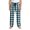 D62 Green, variant on JFTTX Toddler Girls Plaid Pants Wide Leg Pants for Girls Elastic Waist Drawstring Fall Baggy Trousers with Pockets
