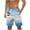 Light Blue, variant on WAENQINLA Mens Swim Trunks 7 Inch Stretch Elastic Waist Swim Shorts Bathing Suit with Pockets Big and Tall Beach Shorts for Men