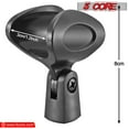 thumbnail image 4 of 2-PCS Microphone Clip Holder with Adapters (5/8" to 3/8") - Universal Mic Stand Mount for Dynamic & Wireless Mics, 4 of 13