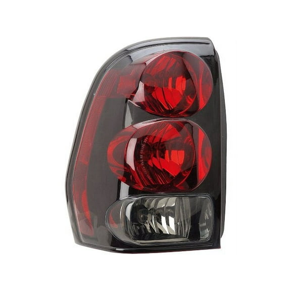 Left Driver Side Tail Light Assembly - Compatible with 2002 - 2009 Chevy Trailblazer 2003 2004 2005 2006 2007 2008