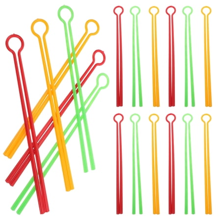 NICEXMAS Assorted Color Polypropylene Hair Curlers 35Pcs for Curling Hair Styling Tools for Travel Use