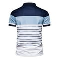 thumbnail image 3 of Tnhcen s Mens Men's Sports Shirts Short Sleeve Men Summer Buttons Turn-Down Collar Loose Shirt Tops, 3 of 6