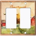 thumbnail image 6 of Metal Light Switch Plate Cover Countryside Sheep Animal Farm ANM008, 6 of 13