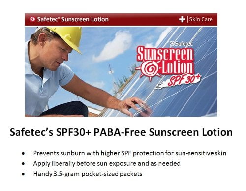 paba free sunscreen