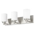 thumbnail image 3 of 485-3V-BG-Z-Lite-Soledad - 3 Light Bath Vanity-7.5 Inches Tall and 23 Inches Wide-Brushed Gold Finish, 3 of 7