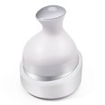 thumbnail image 1 of Masajeador de cabeza de gato para aliviar el estrés, vibración, impermeable, de silicona, portátil, recargable, para el hogar, color blanco, 1 of 12