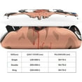 thumbnail image 3 of UFC Fighter Bedding Set with Pillowcases, MMASoft Microfiber Duvet Cover with Zipper Closure for Single Bed（xcm, 3 of 5