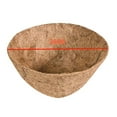 thumbnail image 5 of D-GROEE 2Pcs Round Coco Liners Hanging Basket,Coconut Shell Liner for Garden Flower Pot, Vegetables Herbs Pot, 5 of 6