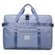 thumbnail image 2 of Bolsa de lona para gimnasio, neceser, equipaje de mano grande, bolsa de viaje para gimnasio, plegable, portátil, de poliéster impermeable, para oficina., 2 of 9