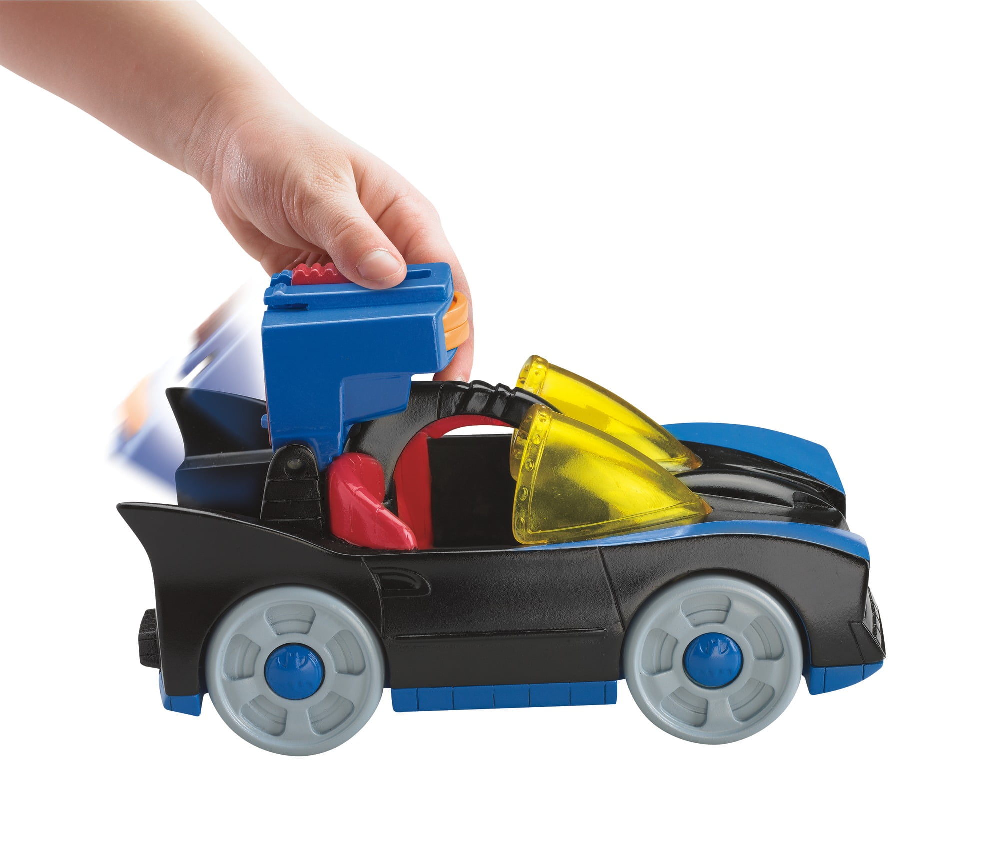 imaginext batmobile & cycle
