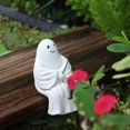 thumbnail image 4 of Uuiauoio Halloween Fishing Ghost Resin Ornament Mini and Cute Halloween Decor Fishing Enthusiast Gift House Garden Accessories Indoor Bookshelf Party Favors, 4 of 7