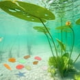 thumbnail image 4 of Glowing Sea Shells, Reusable Luminous Stone 10pcs Assorted Colors Artificial Plastic  For Aquarium For Fish Tank, 4 of 8